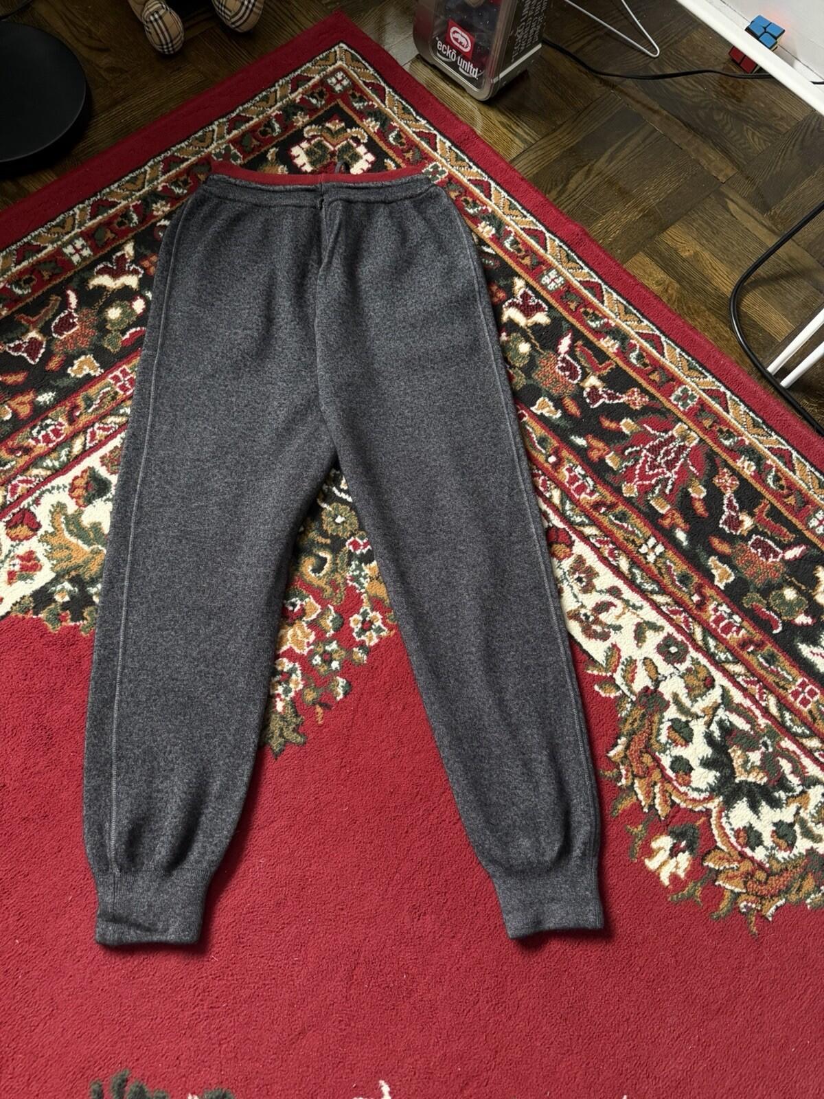 Loro Piana Cashmere Wool Gray Sweatapants Pants
