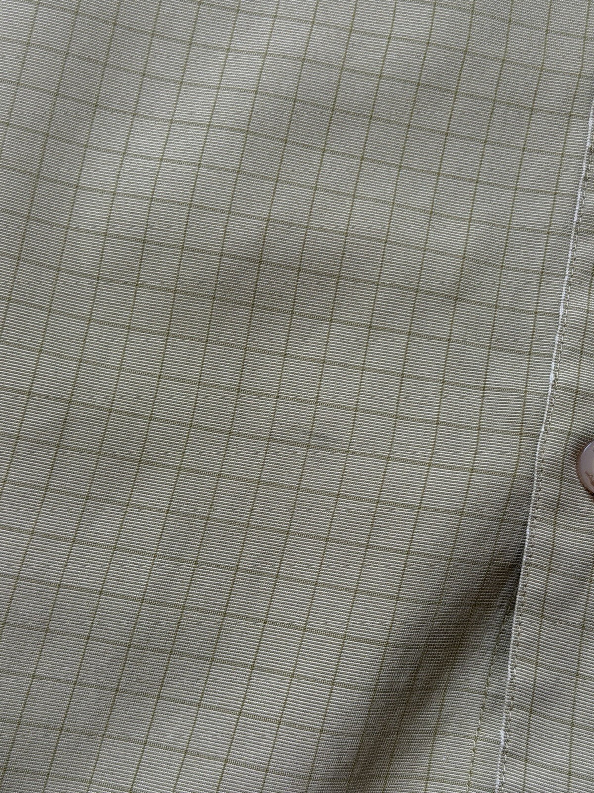 Vintage Oakley Shirt 3D Metal Logo Geometric Short Sleeve Button Up Mens L Y2K
