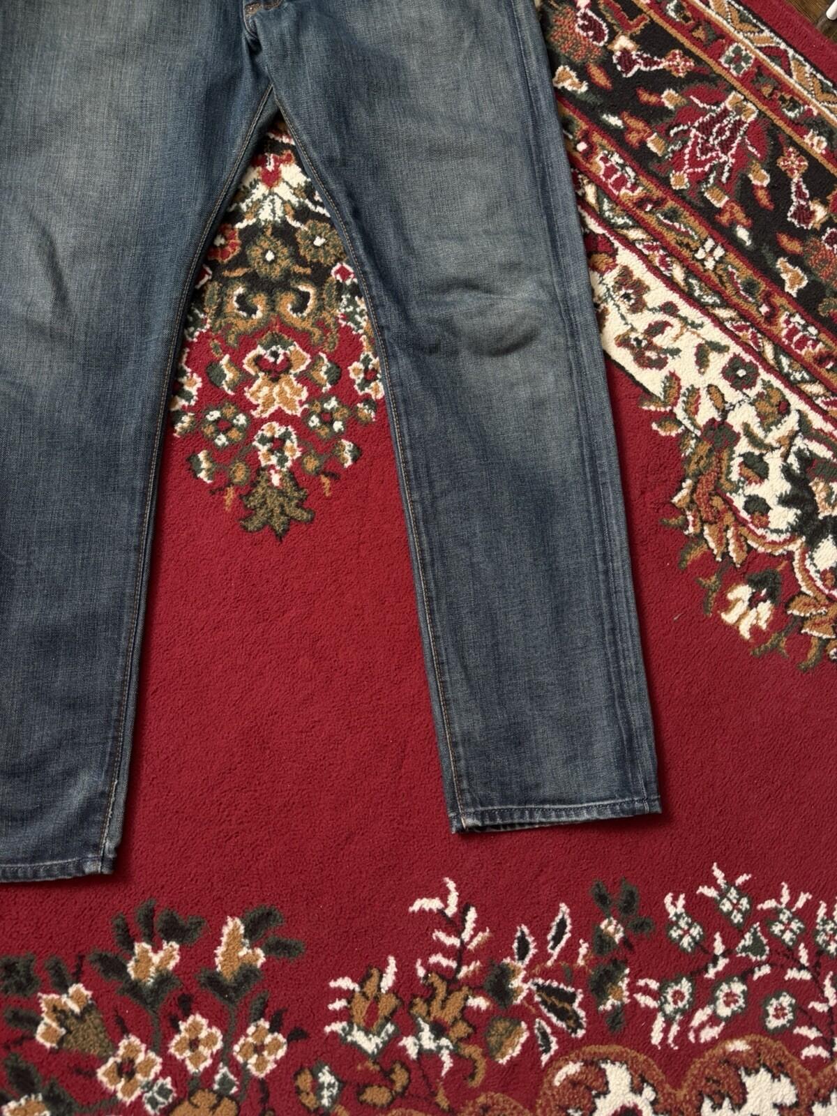 Acne Jeans Washed Classic Straight Leg Dark Wash Denim Cotton Mens 34/32