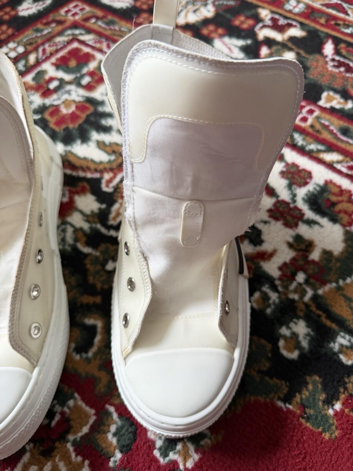 Dior B23 High Top Sneaker White Size 39 1/2