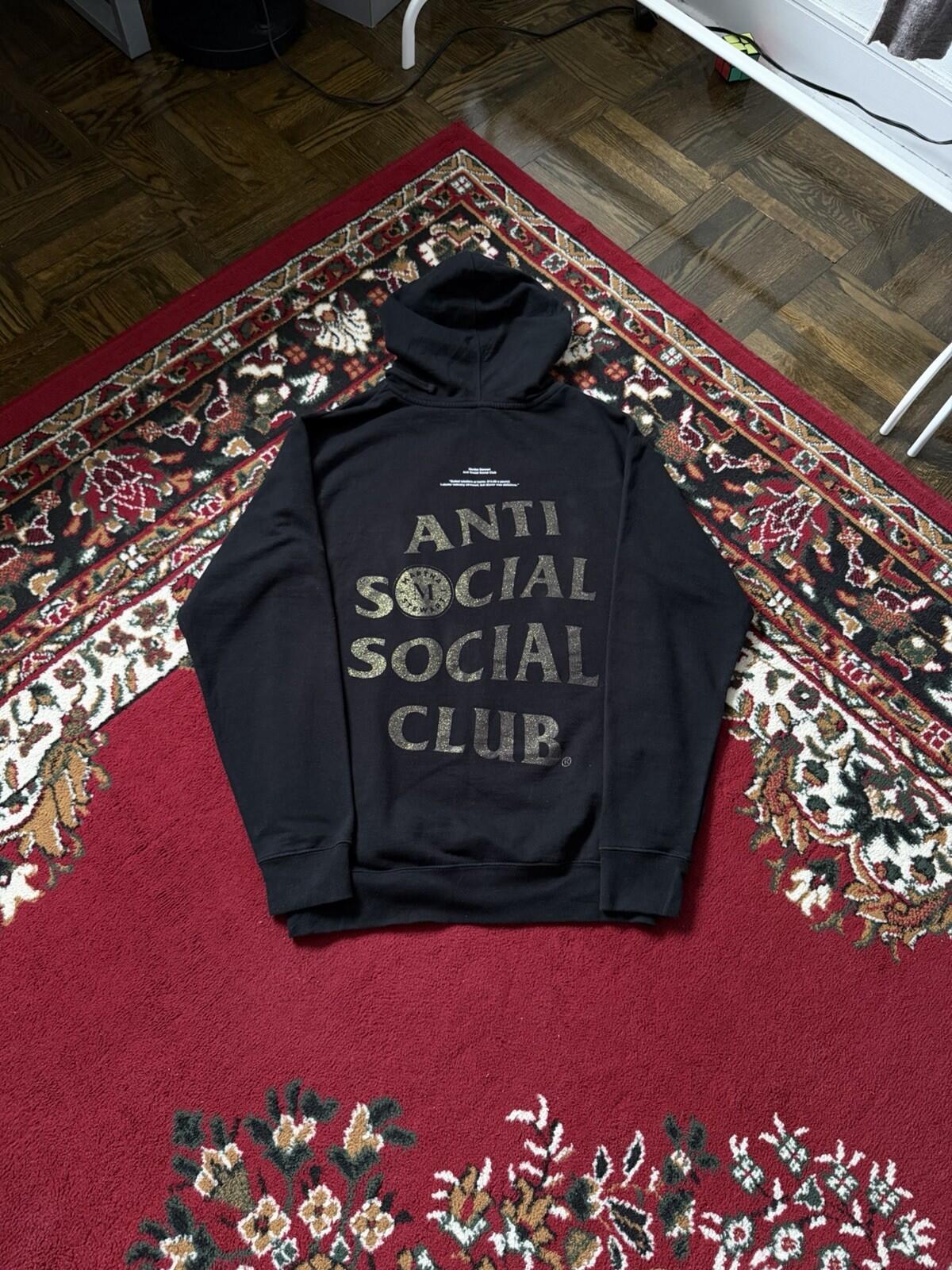 Anti Social Social Club Martha Stewart Lobster Hoodie Unisex S Black ASSC