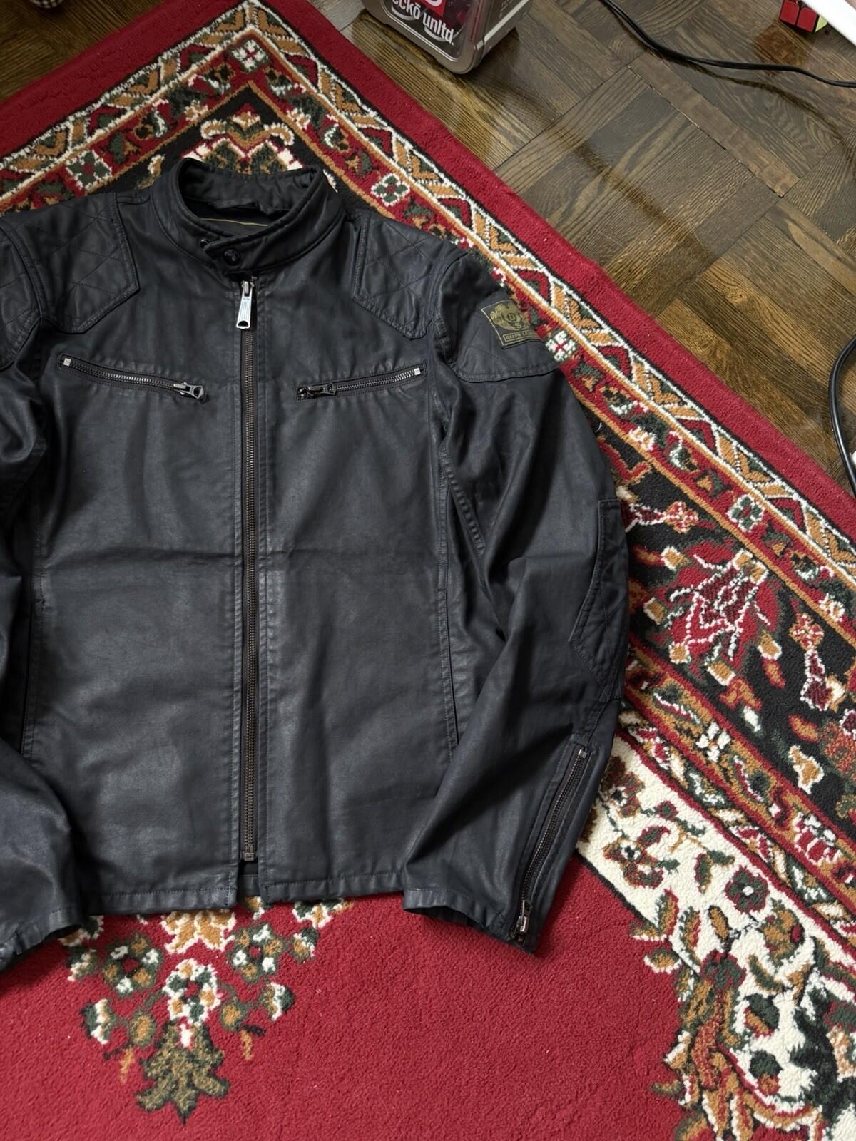 Polo Ralph Lauren Denim & Supply Waxed Cotton Black Jacket