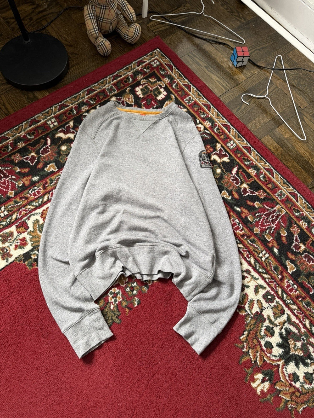 Parajumpers Active Outdoor K2 Sweatshirt Mens Size S Gray