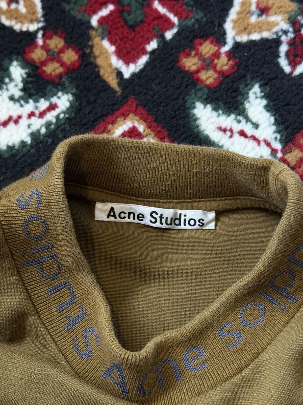 Acne Studios Navid S/S T-Shirt Brown Size Small