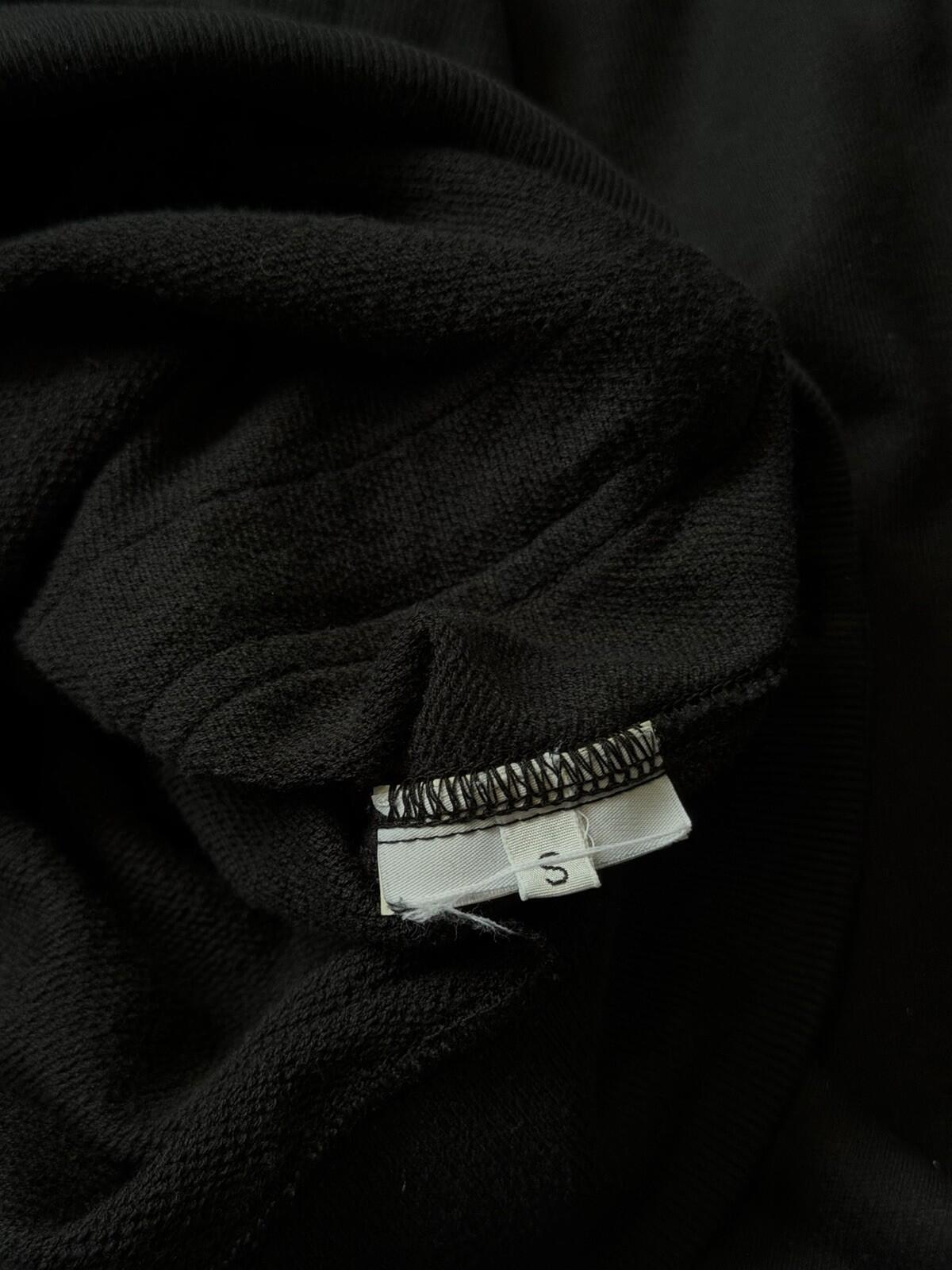 Stone Island Black Crewneck Pocket Sweatshirt Men’s Size S Pullover Zip Pockets