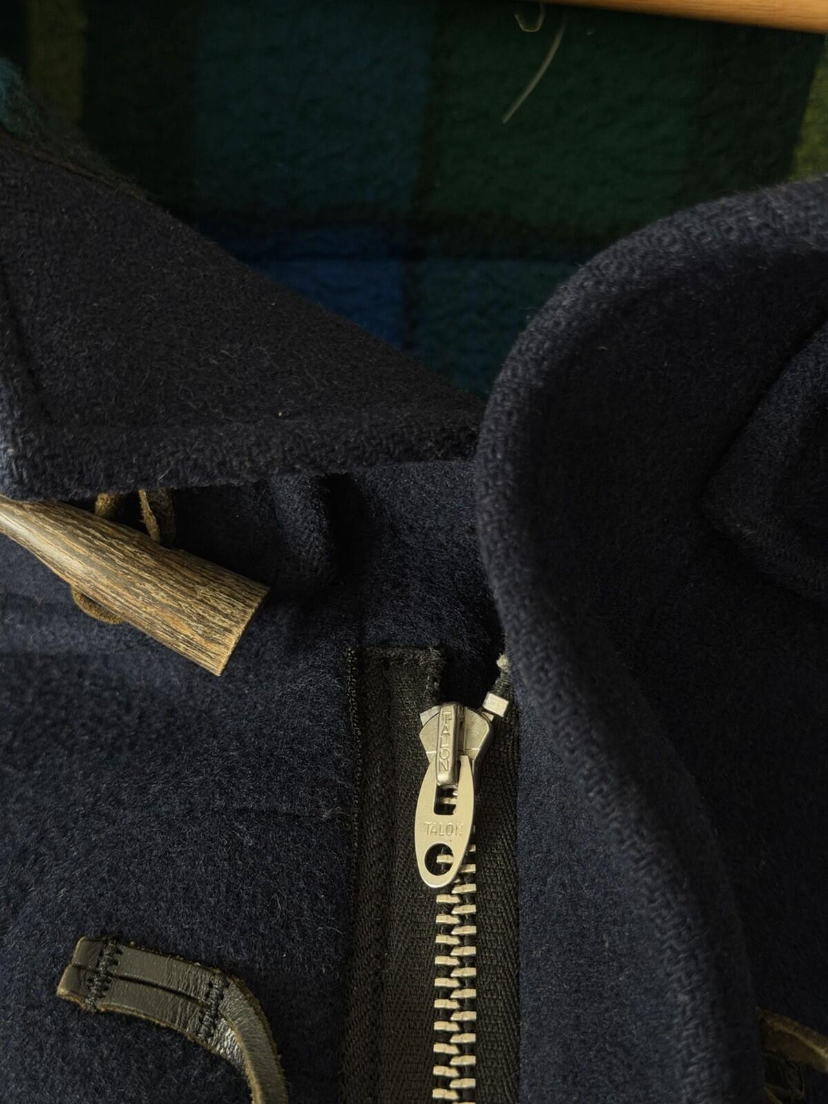 70s Gloverall Navy Blue Vintage Original English Duffle Coat Made In England 38