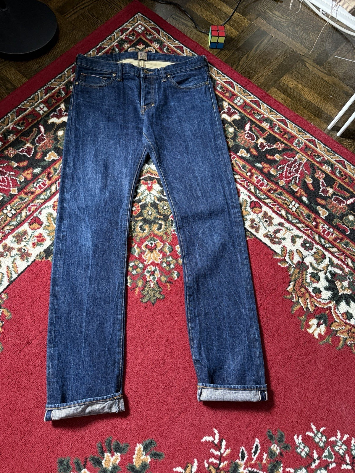 PRPS Selvedge Denim Jeans Janpanese Distressed Cotton Men's 33