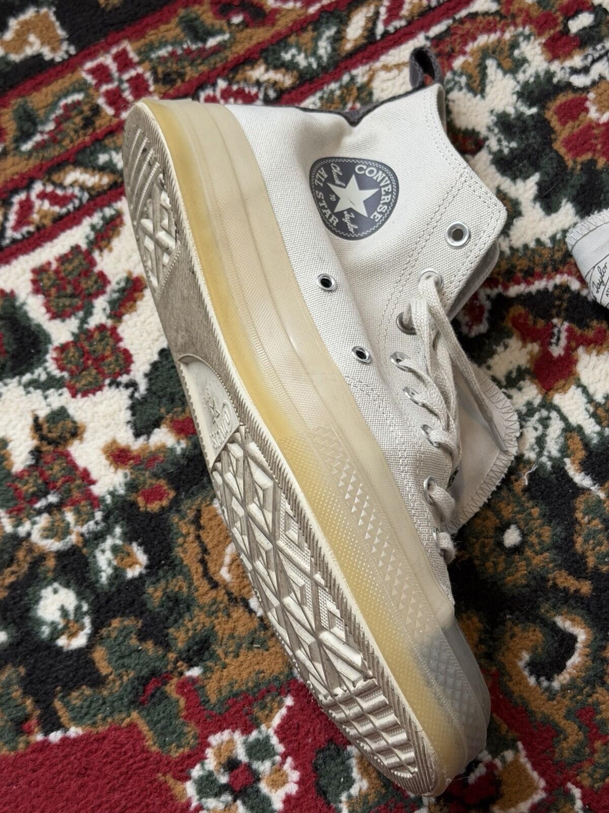 CONVERSE CHUCK 70 High x A-Cold-Wall Silver Birch 2022 A02276C, Size 10.5
