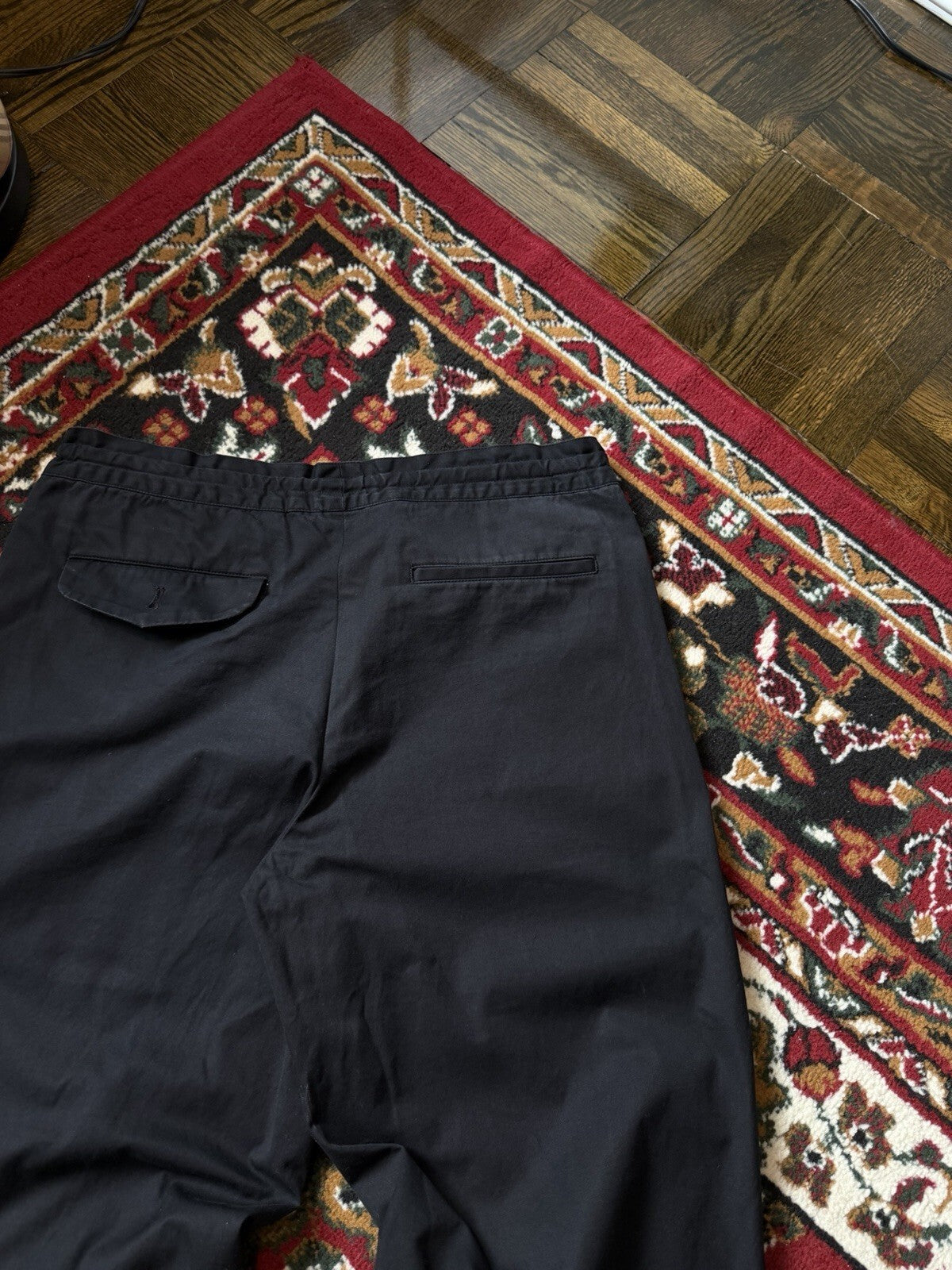 COMME DES GARCONS HOMME DEUX Black Chino Pants Black Size S