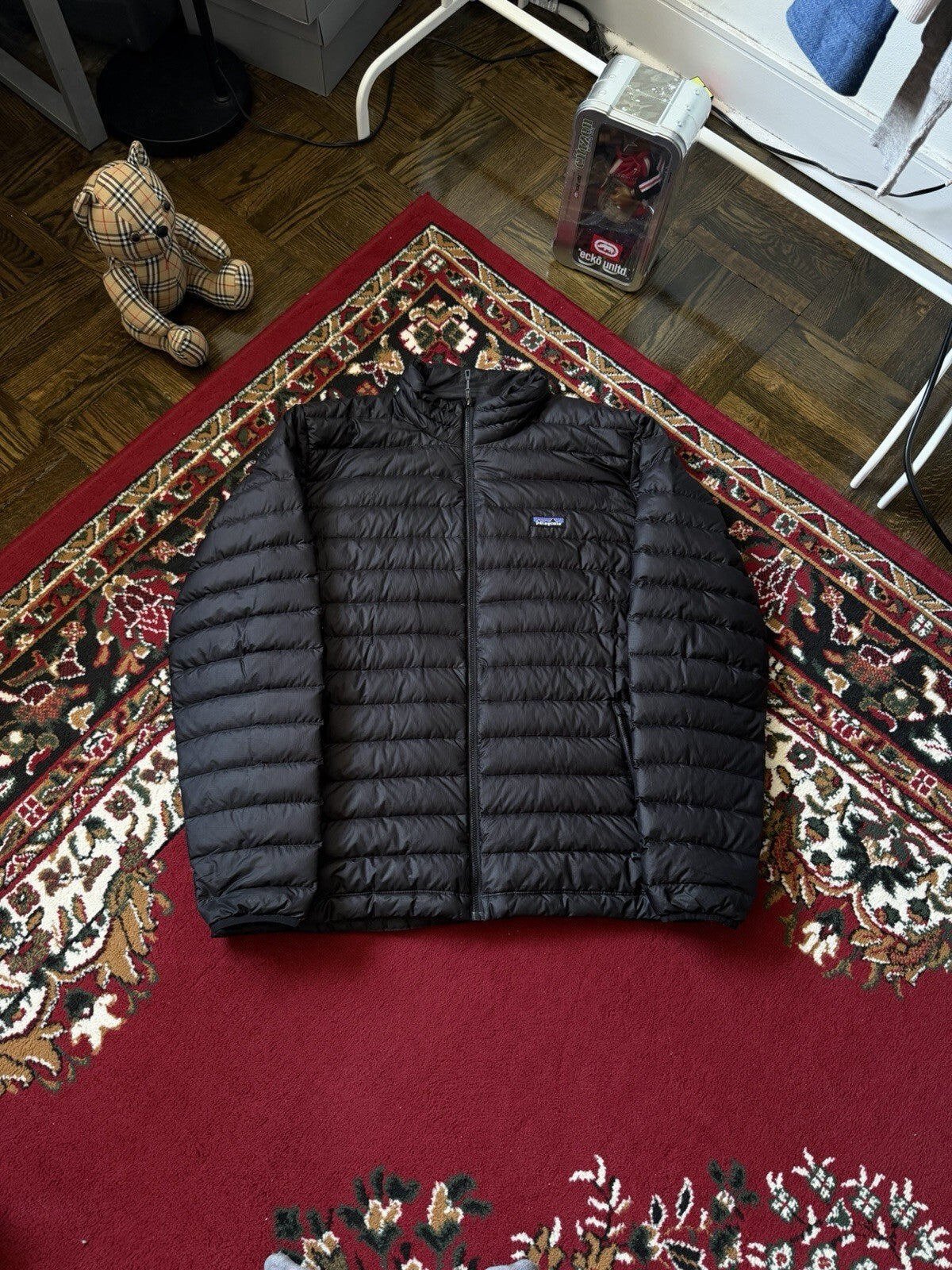 Patagonia Light Weight 800 Puffer Down Jacket Size XXL Mens