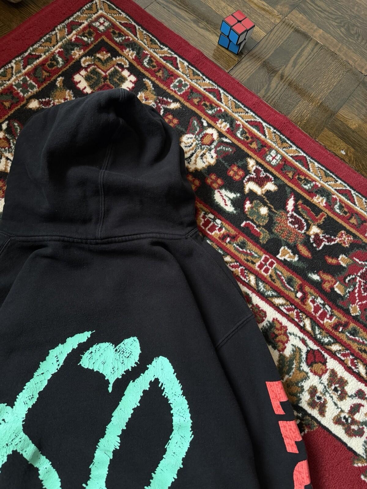 XO The Weeknd Legend Pullover Hoodie Black Unisex M Y2K