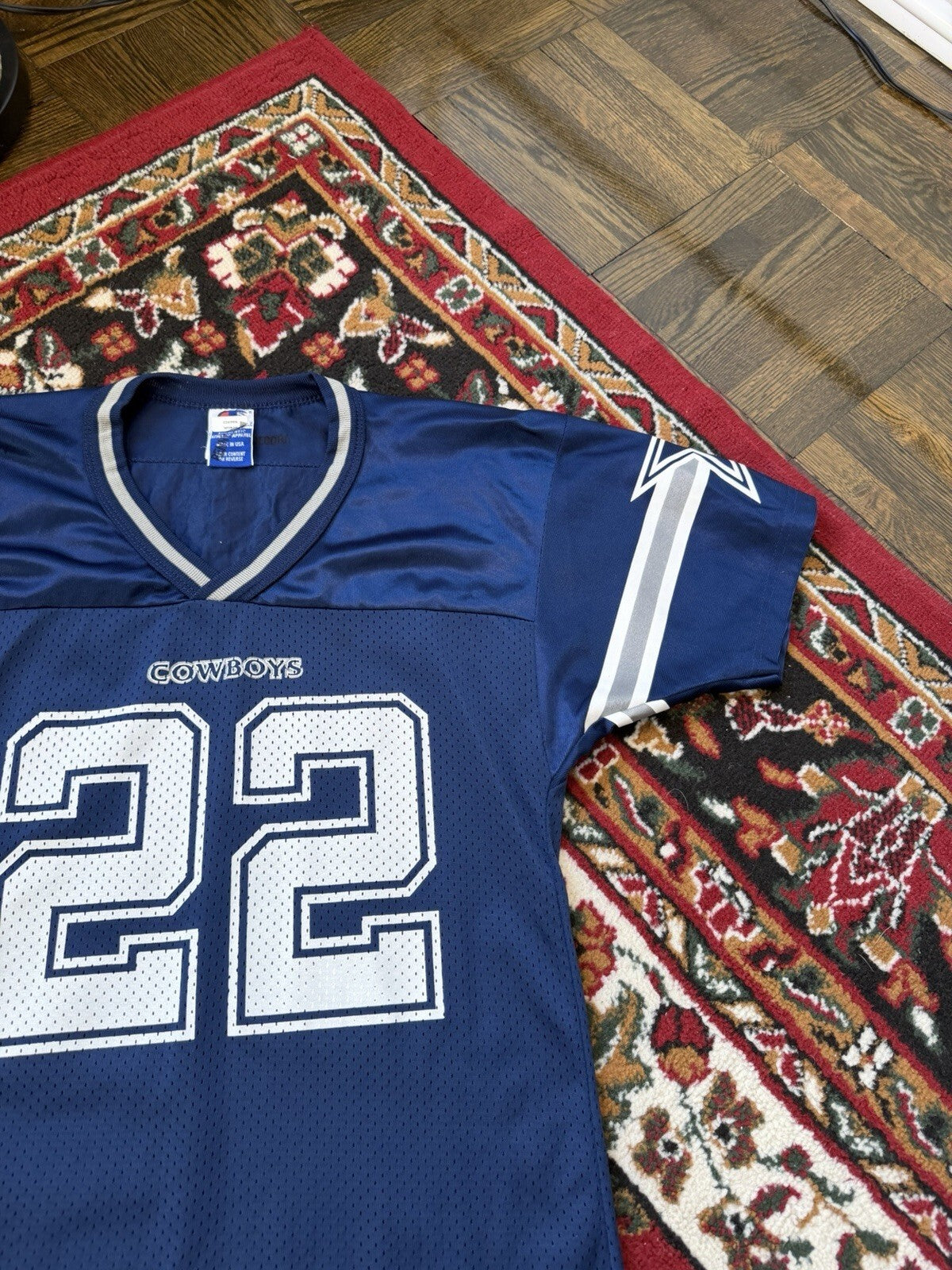 Vintage Champion NFL Dallas Cowboys Jersey E Smith #22