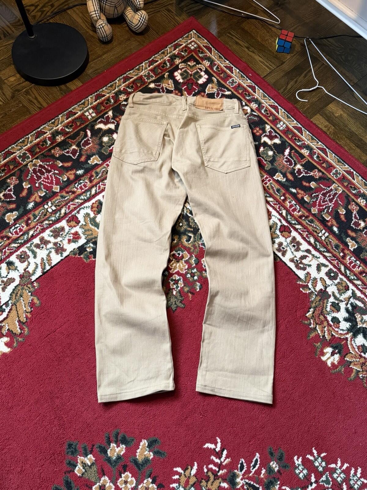Back Number Color Japanese Denim Made in Japan Jeans Size 34