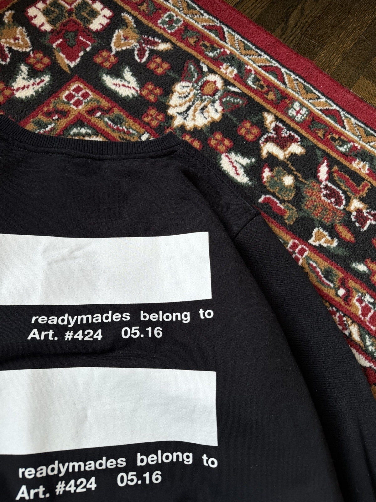 424 Armes Readymades Belong To Sweatshirt Crewneck Size Large