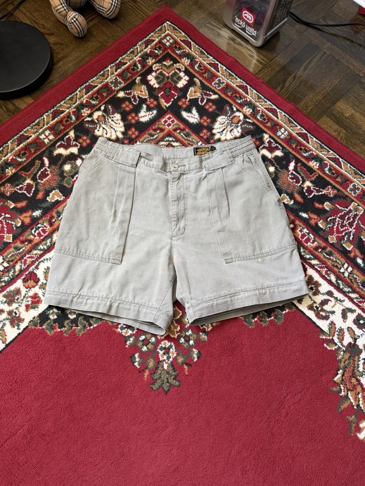 90s Eddie Bauer Vintage Convertible Zip Off Pants Men's 34/32 Hunting Hiking