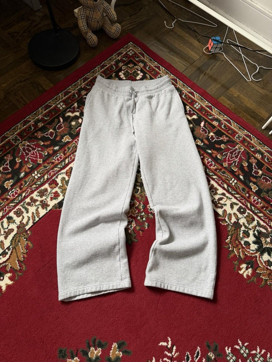 Aritzia TNA Light Gray Baggy Sweatpants Wide Leg Pants Size M