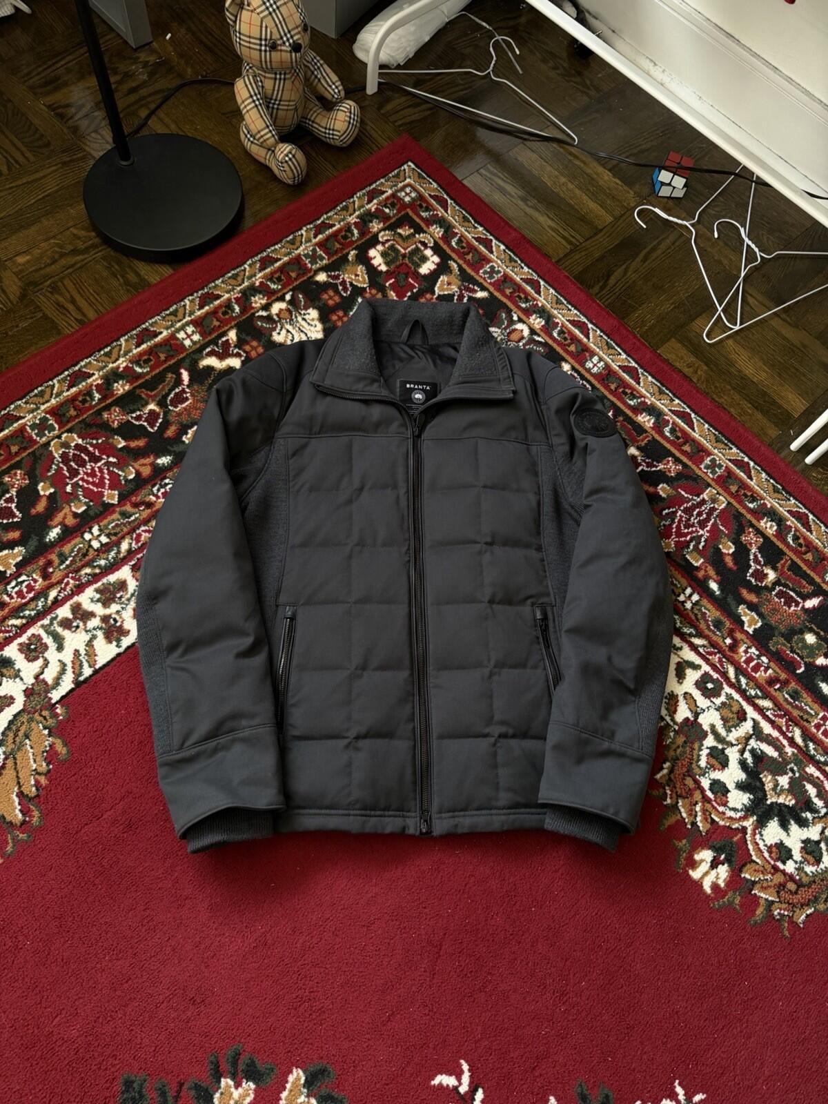 Canada Goose Branta 2721M Down Hybrid Jacket Men's Large Black Made in Canada