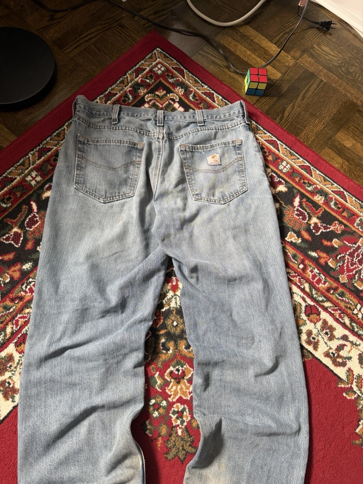 Carhartt Relaxed Fit Vintage Distressed Jeans Size 36x30 Y2K