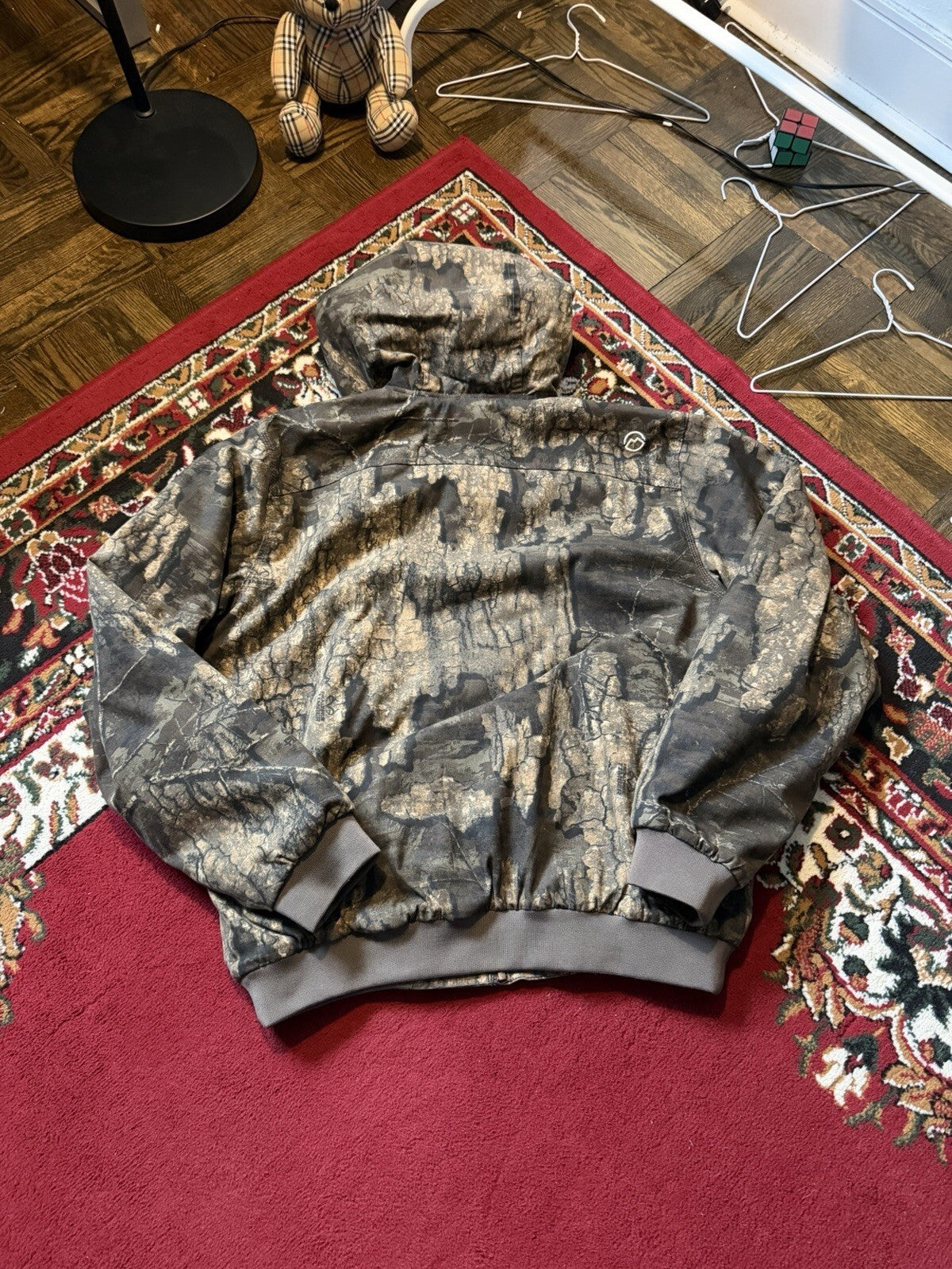 Magellan Outdoors Realtree Camo Full Zip Hooded Active Jacket Carhartt