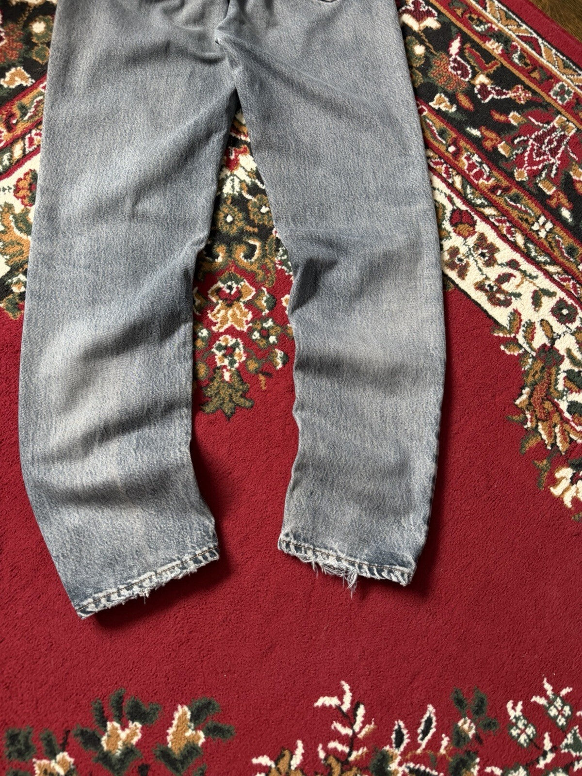 Vintage EDWIN London Slim Jeans | Size 33 x 32 | Washed Blue Japanese Denim