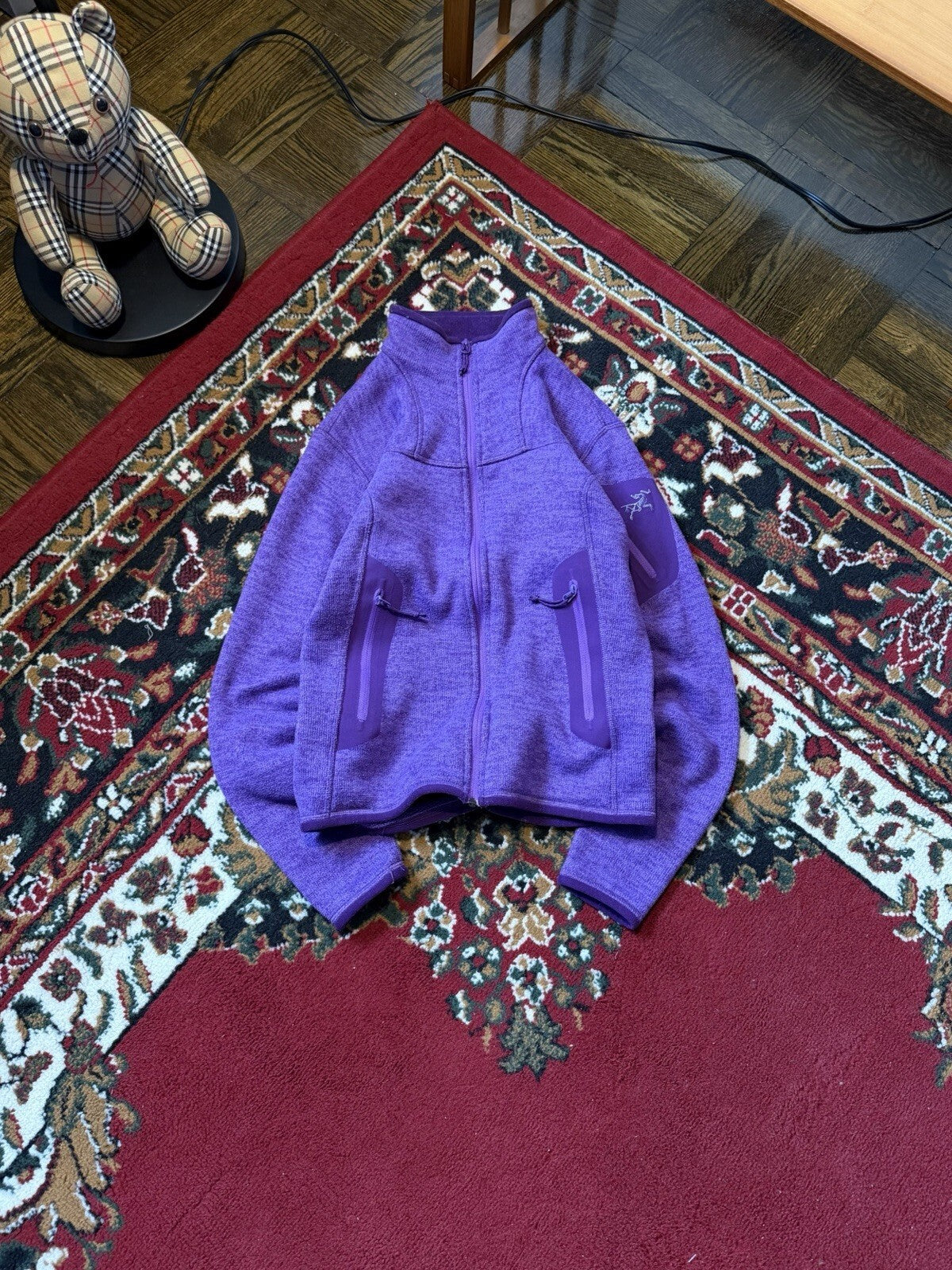 Arctery Polartec Women's Covert Fleece Cardigan Full Zip Ladies Jacket Size S