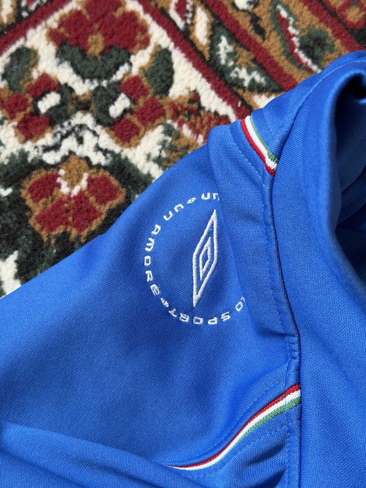 Vintage Umbro Italy 2006 World Champion Zip Up Track Jacket Italia