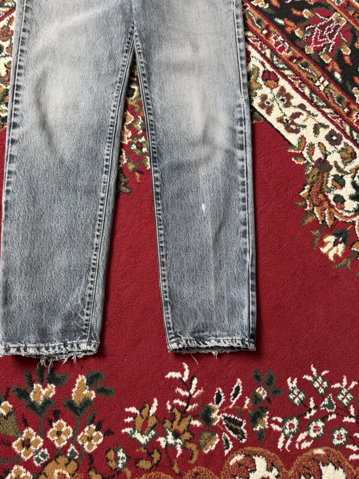 Vintage EDWIN London Slim Jeans | Size 33 x 32 | Washed Blue Japanese Denim