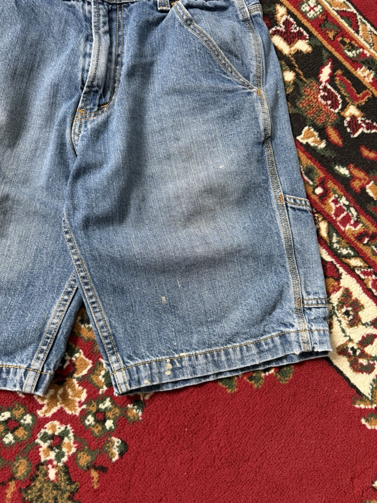 Levi’s Jeans Carpenter Jean Shorts Size 32 Jorts Y2K Skater Baggy Distressed