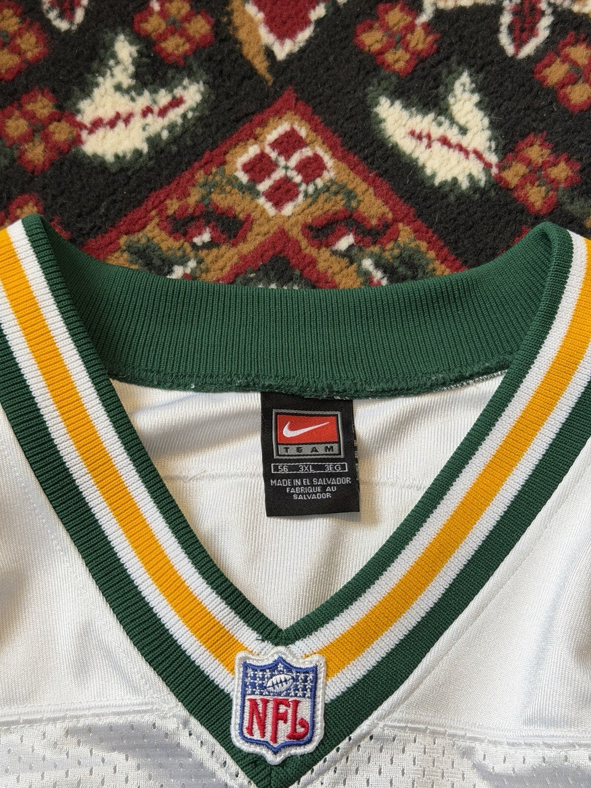 Bubba Franks #88 Green Bay Packers Jersey White Men’s 3XL(56)