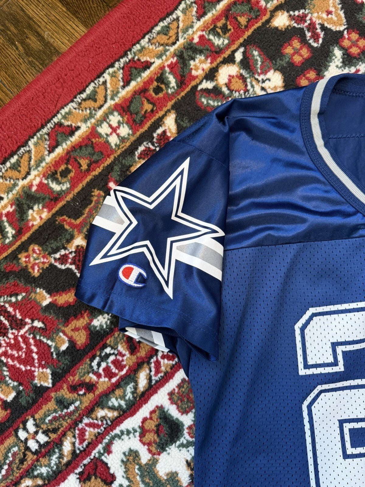 Vintage Champion NFL Dallas Cowboys Jersey E Smith #22