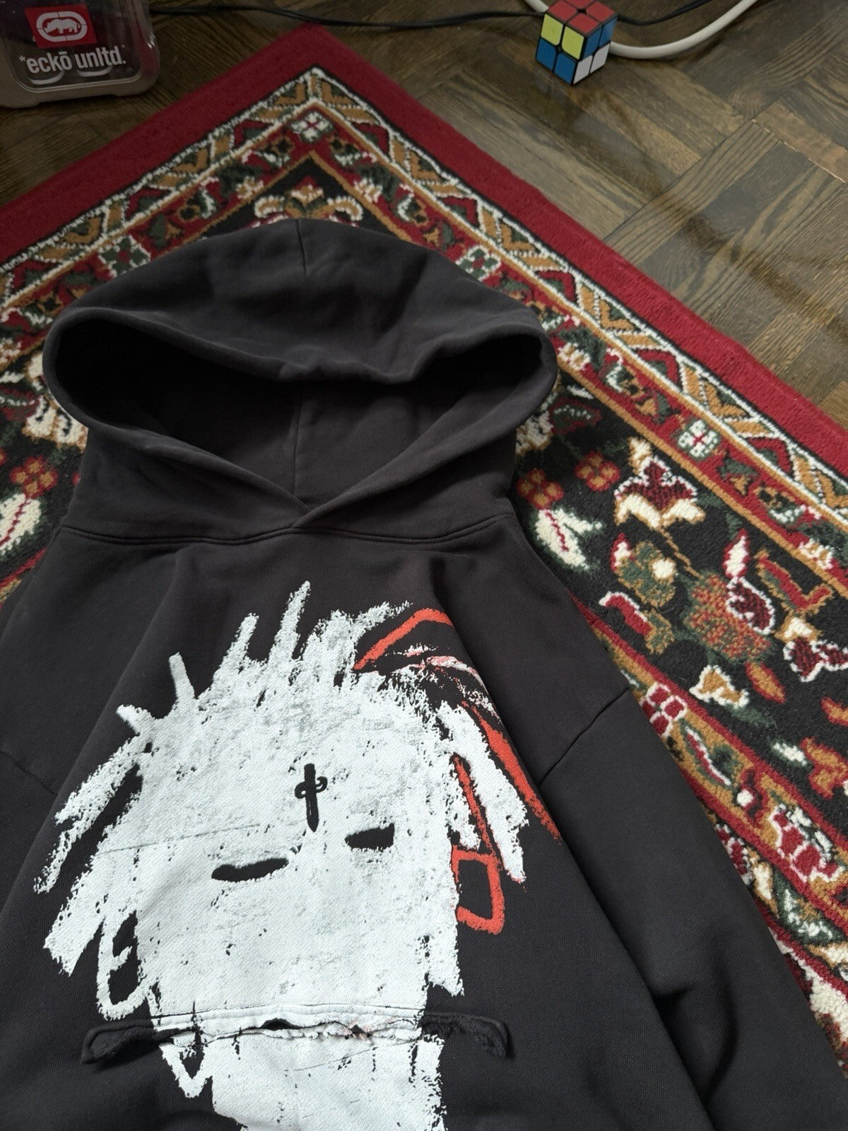 21 Savage American Dream Tour Black Hoodie Dagger Size S
