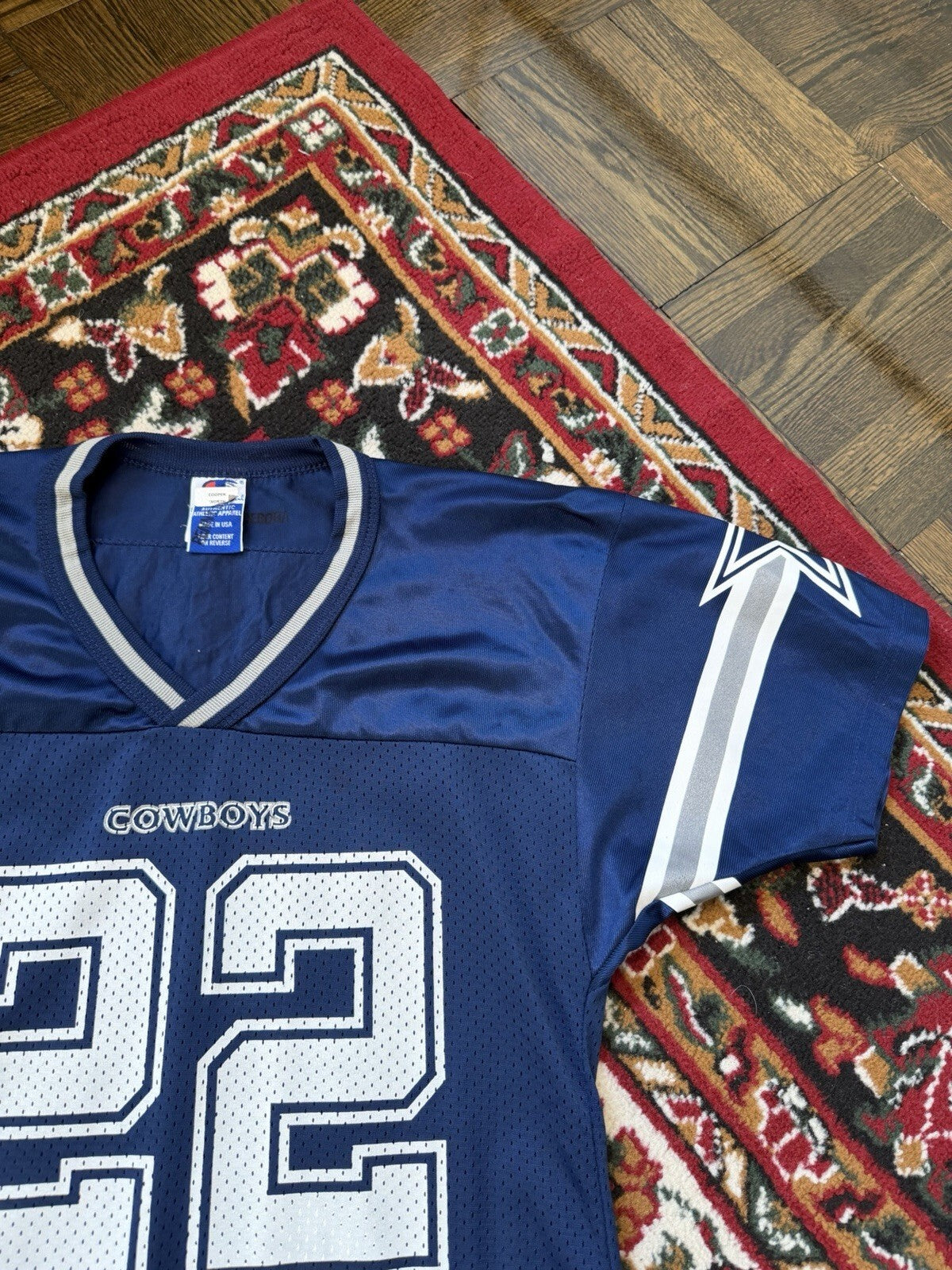 Vintage Champion NFL Dallas Cowboys Jersey E Smith #22