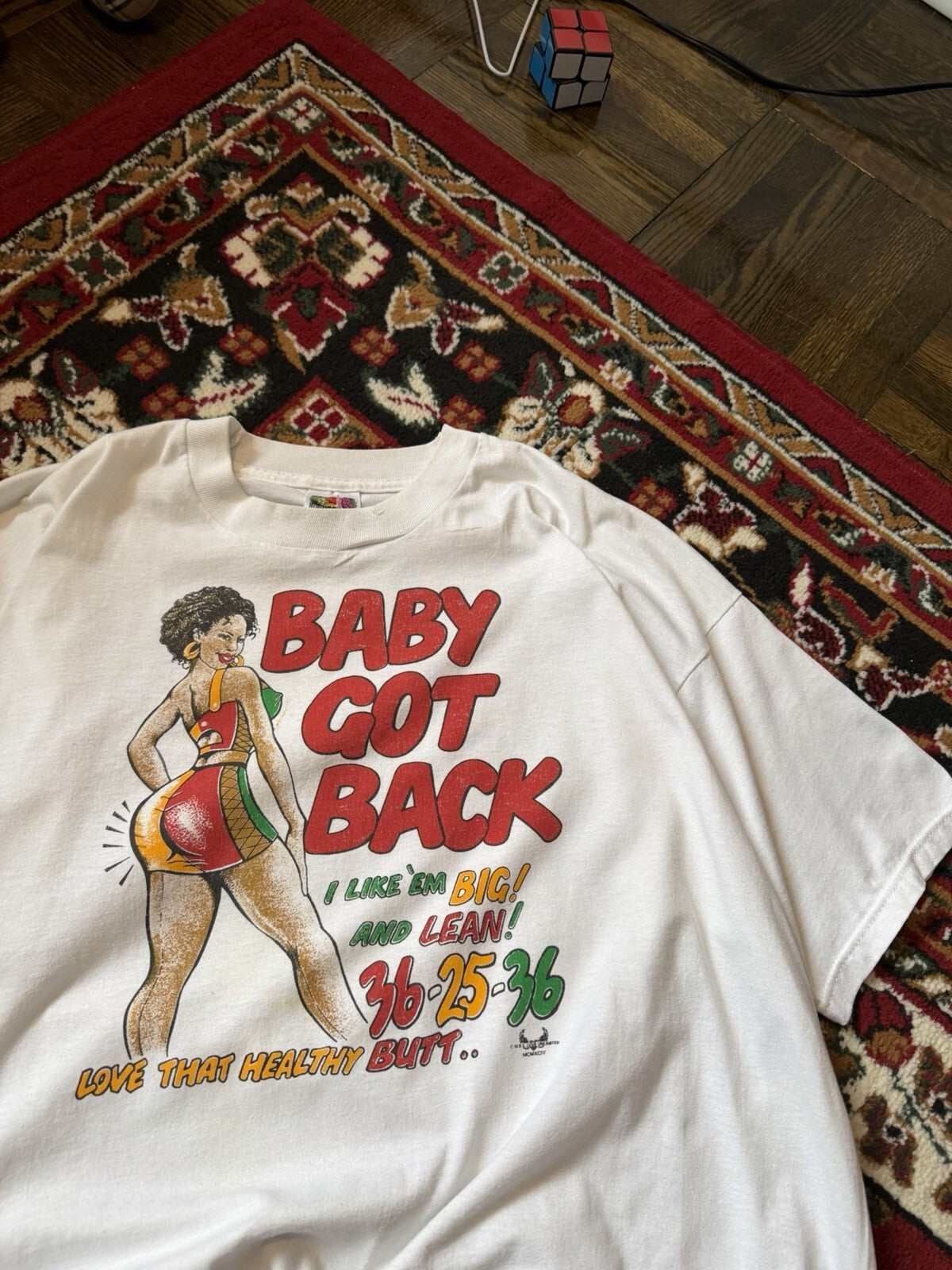 90s Sir Mix A Lot Baby Got Back Vintage Rap Tee Size XXL Band Tee