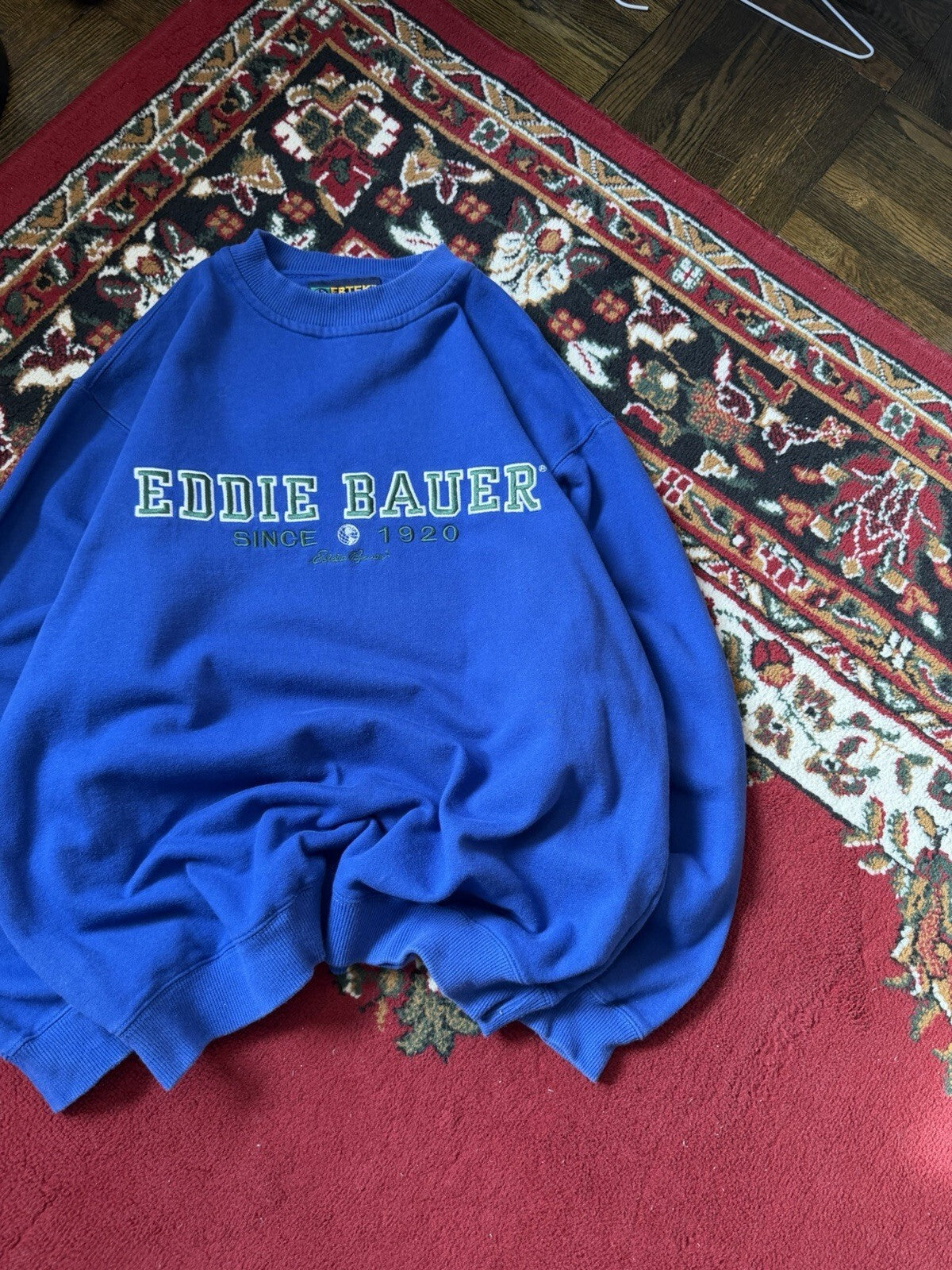 90s Vintage Ebtek Spell Out Logo Eddie Bauer Sweatshirt Crewneck M