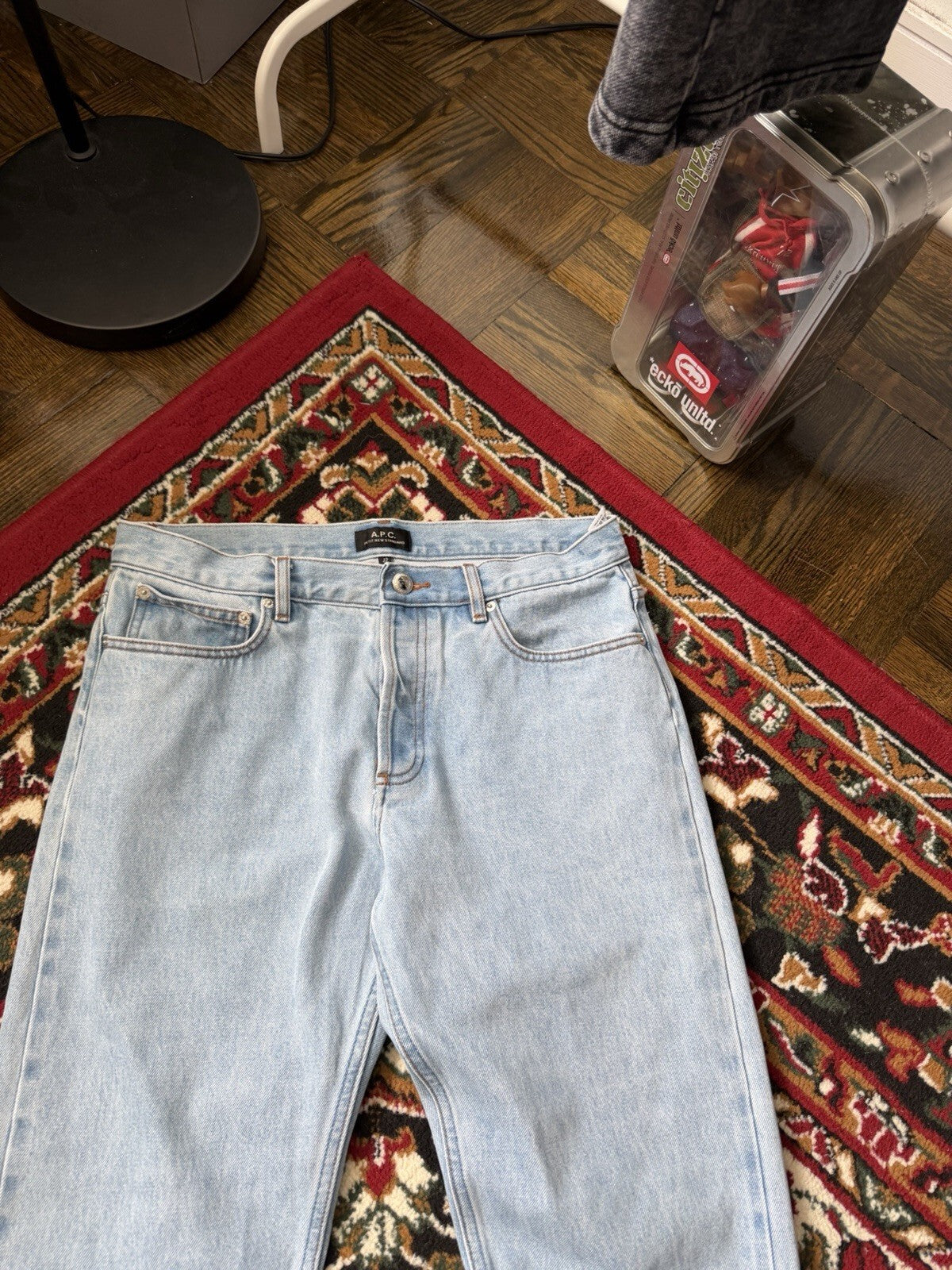 APC Petit New Standart Washed Blue Jeans Size 32 A.P.C Rue Madame Paris