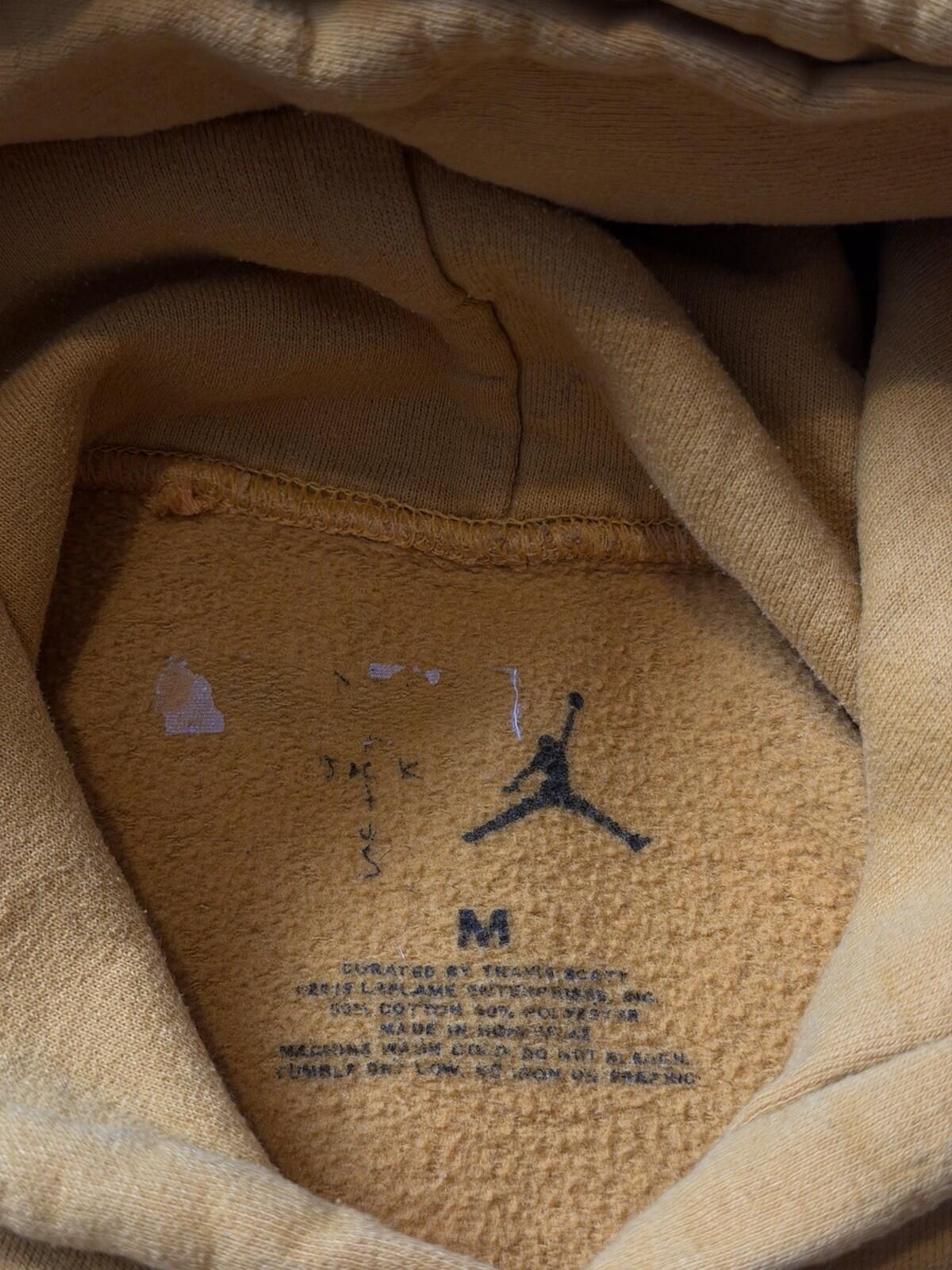 Travis Scott x Nike Air Jordan Cactus Jack Highest Hoodie Yellow Size M