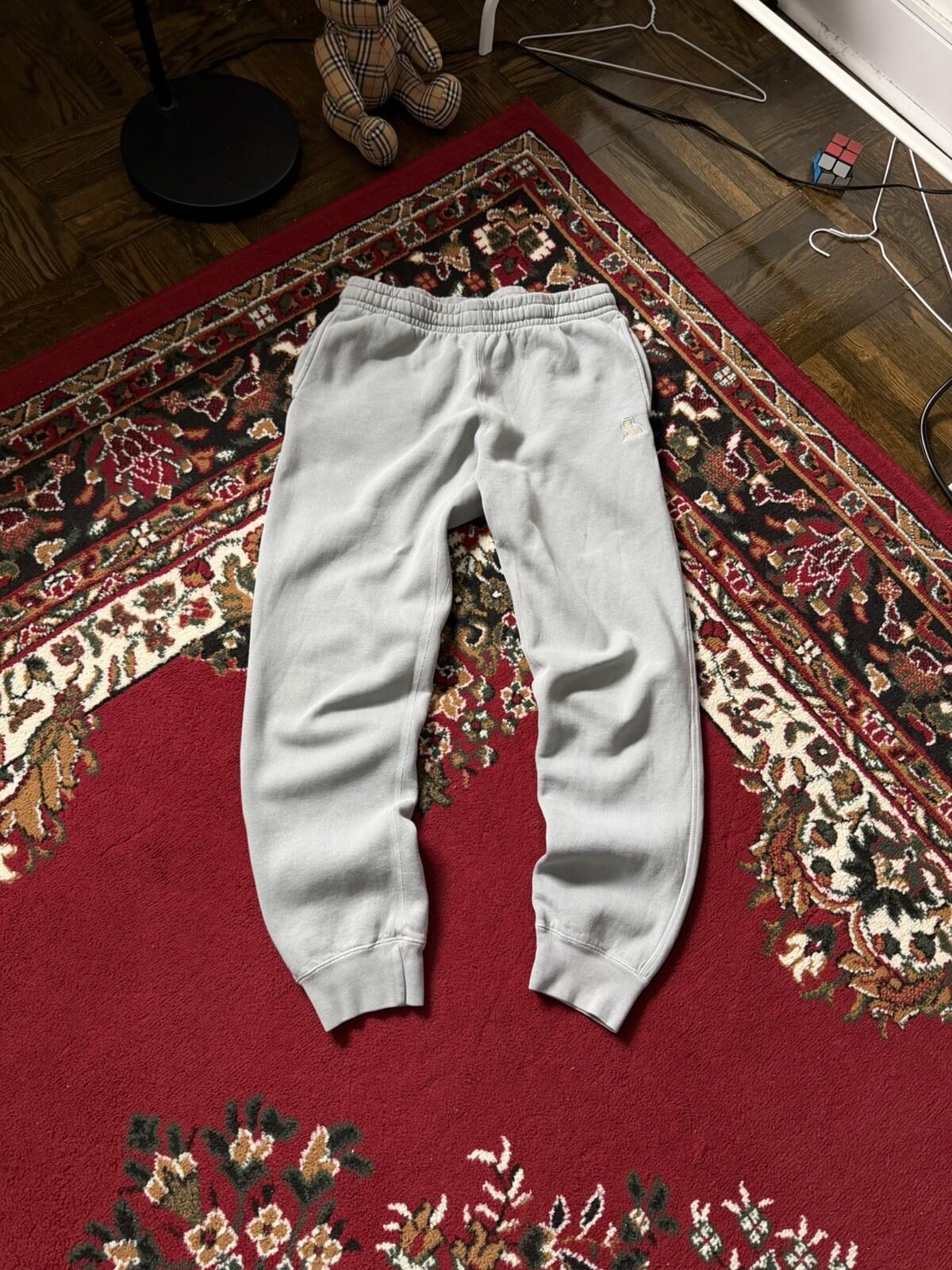 OVO October's Very Own Garment Dye Sweatpants Light Green Color Mens M Drake