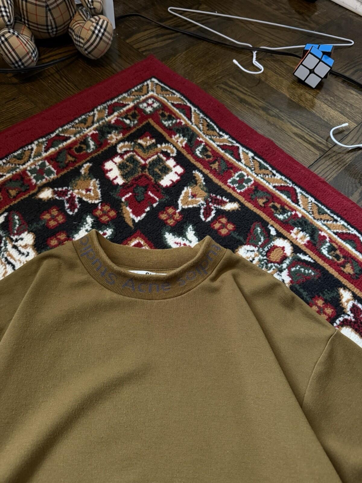 Acne Studios Navid S/S T-Shirt Brown Size Small