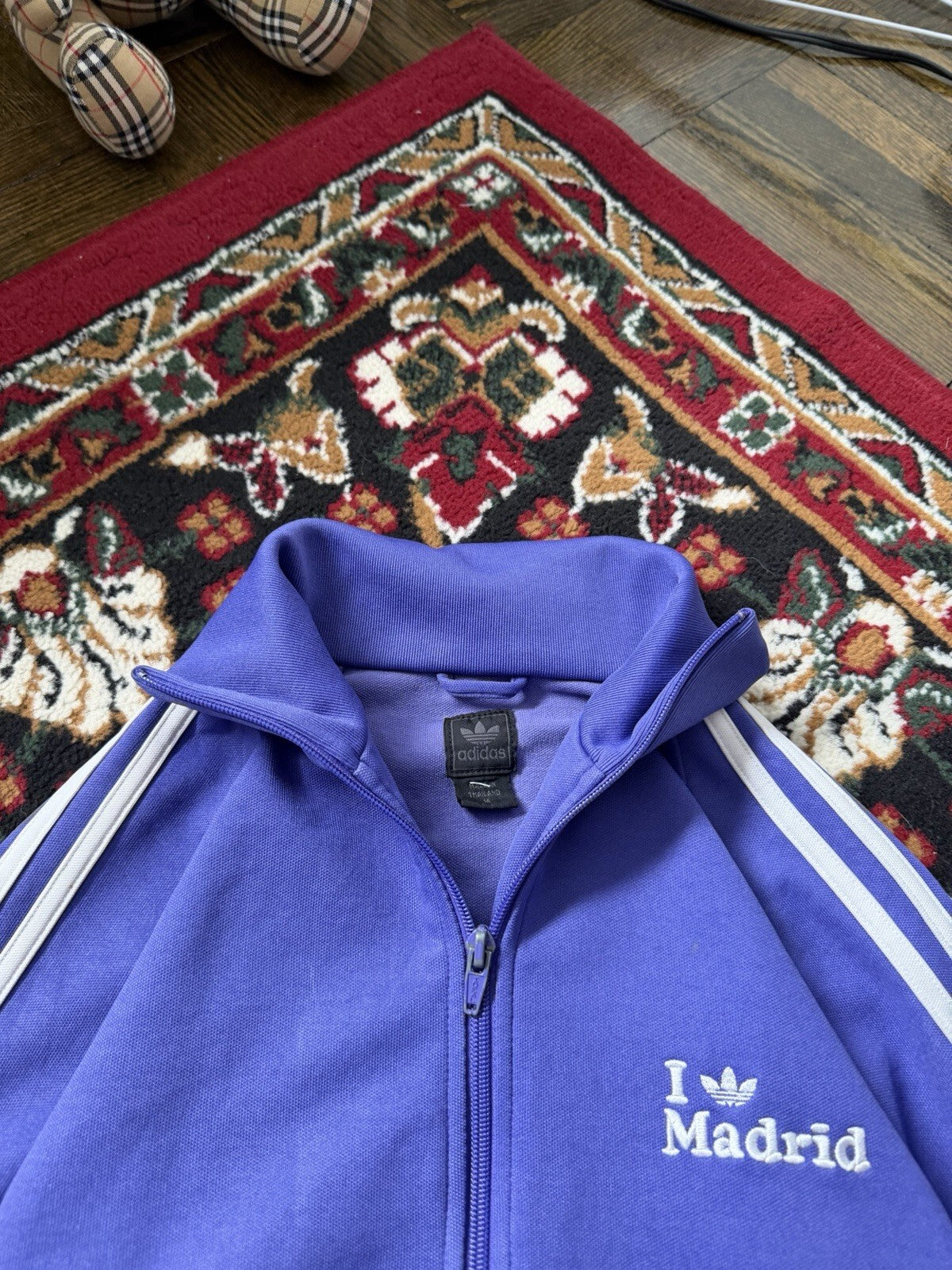 Adidas Real Madrid Jersey Track Jacket Men M Collaboration Limited Edition Rare