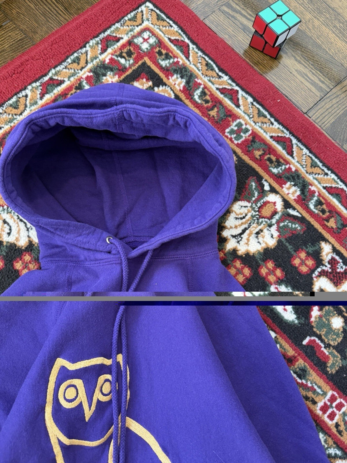 Octobers Very Own OG Purple & Gold Owl Hoodie Drake OVO READ DESCRIPTION