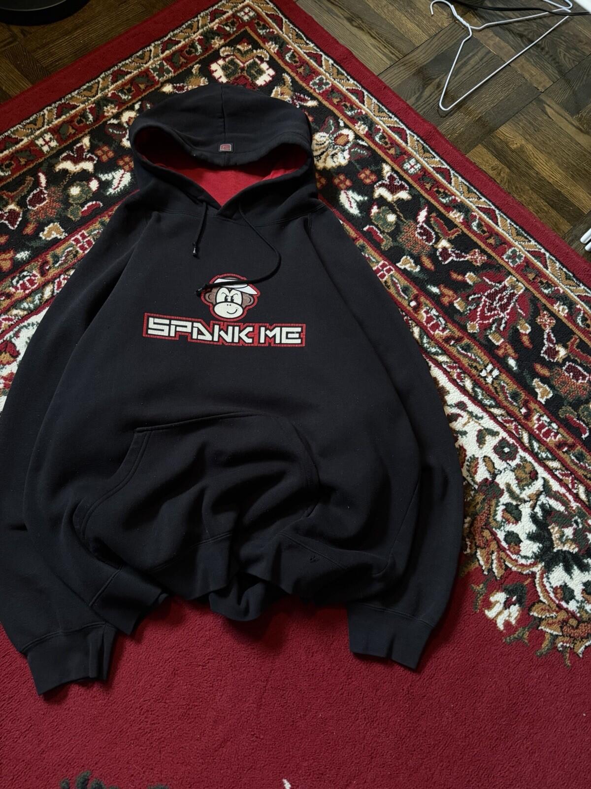 Y2K Randy Rivers Skateboarding "Spank Me " Monkey Vintage Hoodie 90s