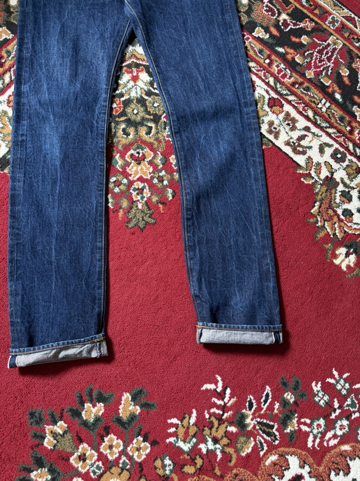 PRPS Selvedge Denim Jeans Janpanese Distressed Cotton Men's 33