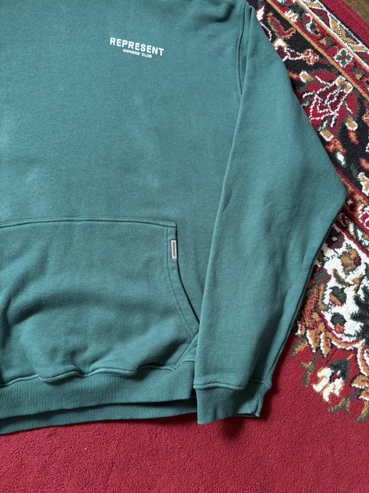 Represent Blanks Owners' Club Green Hoodie Size XL
