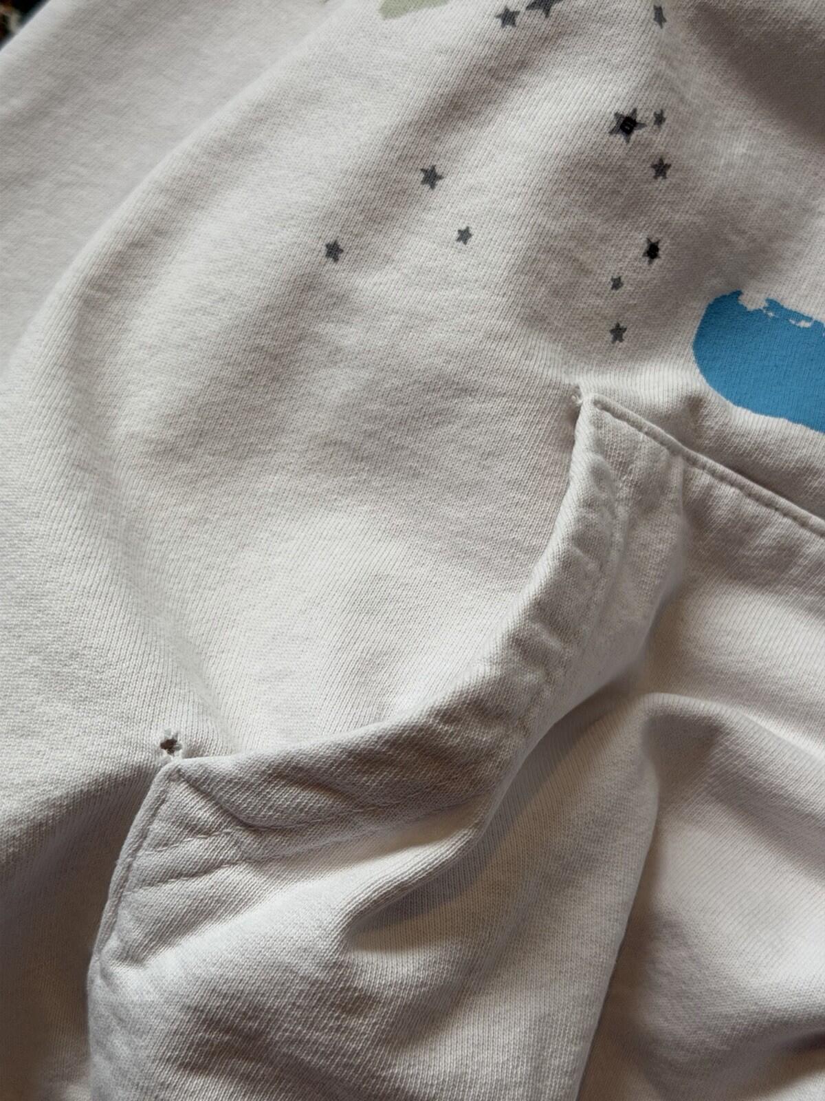Sp5der Young Thug Graphic "Eggshell" Hoodie Eggshell Size M