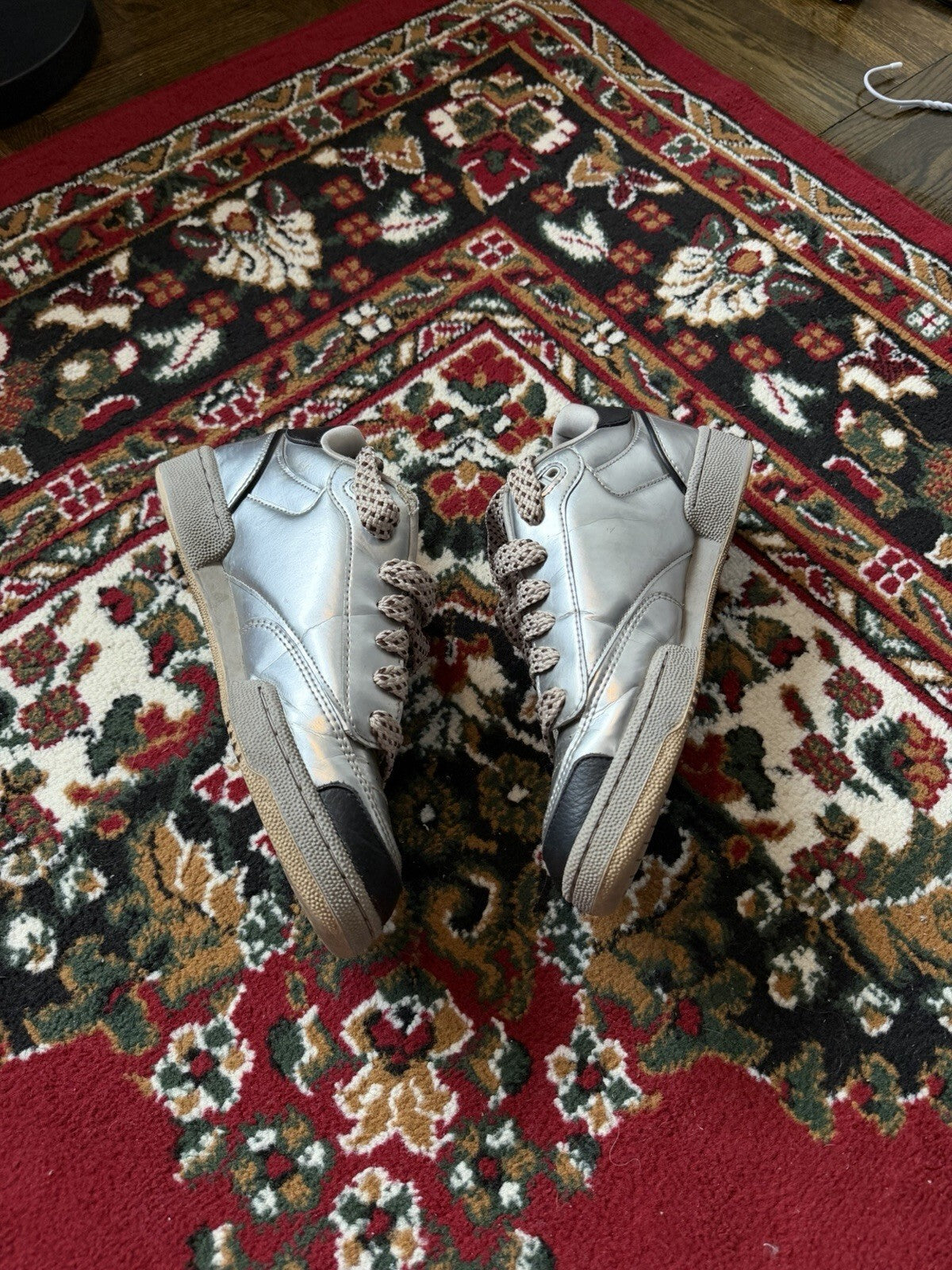 Reebok x Dime Club C Bulc Silver Metallic Rare Limited