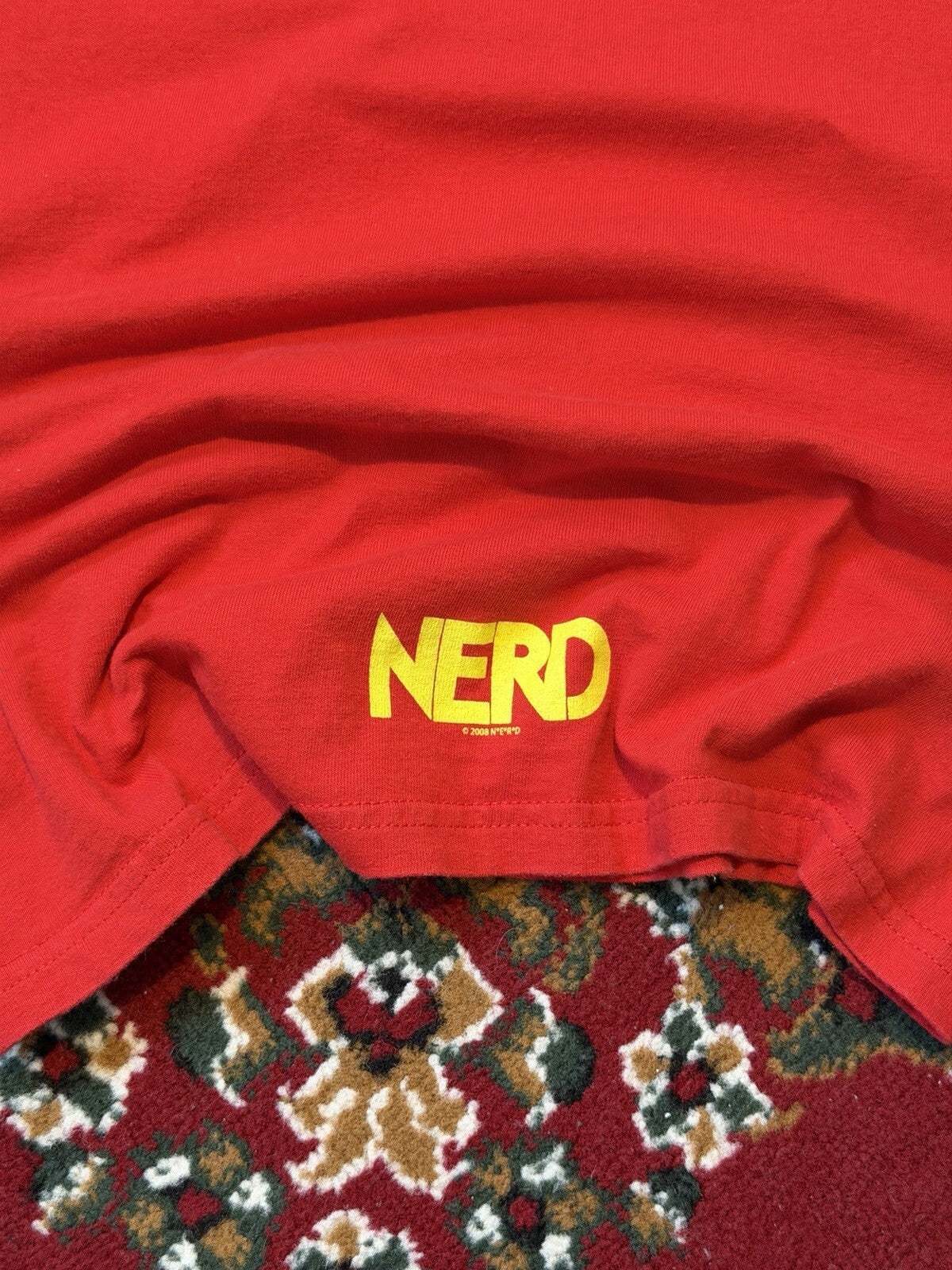 Vintage N.E.R.D.  Brain Is For Lovers Concert T-Shirt Nigo Pharell Williams 08s
