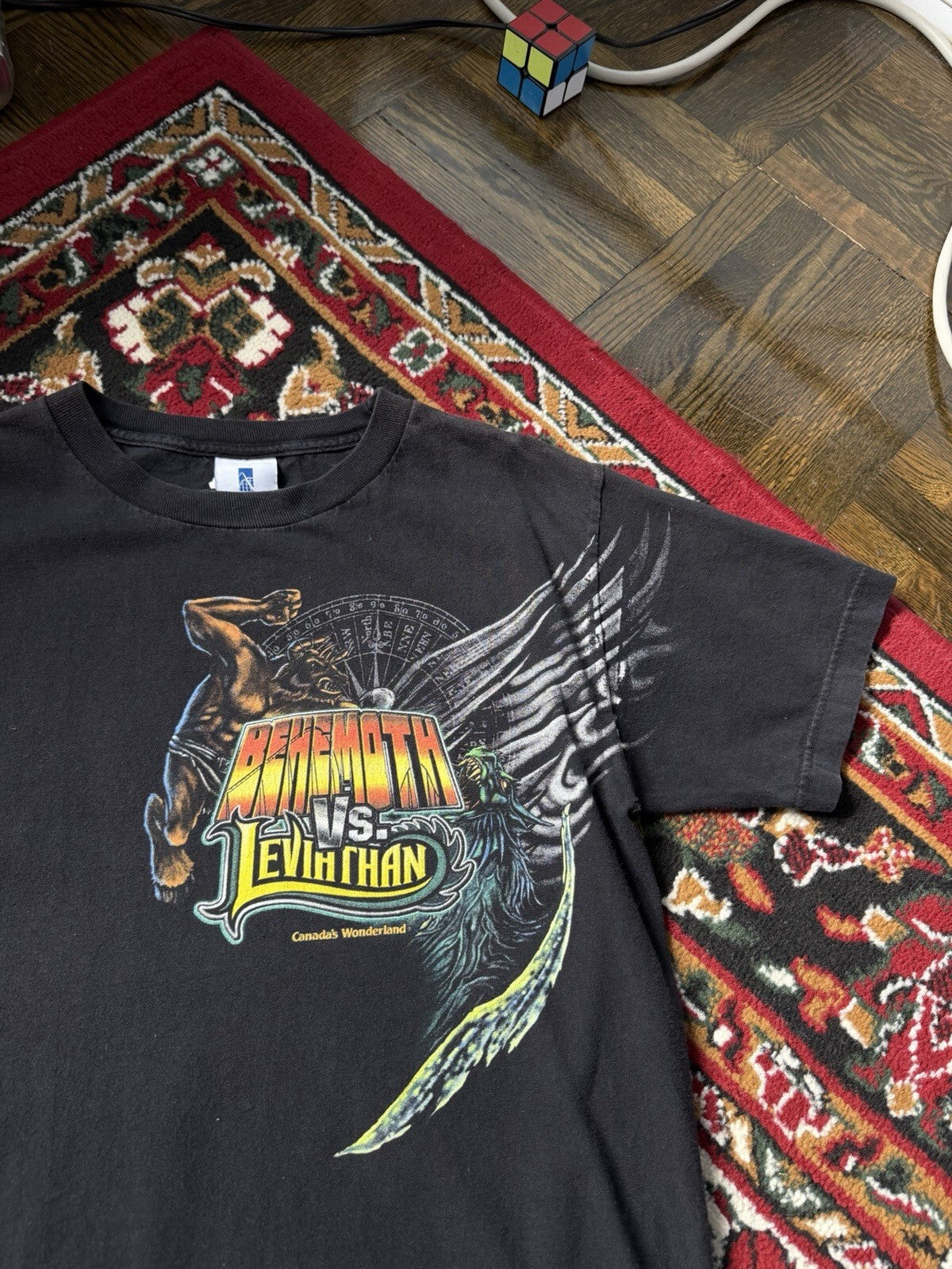 Canada’s Wonderland Theme Park T Shirt Adult Mens Sz M Behemoth & Leviathan Tee