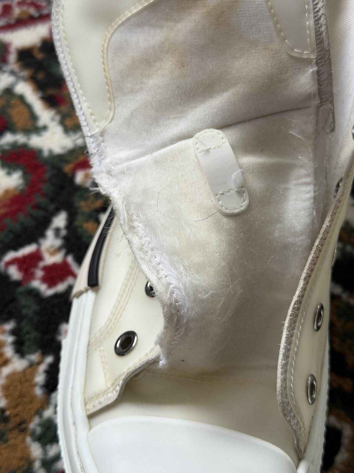 Dior B23 High Top Sneaker White Size 39 1/2