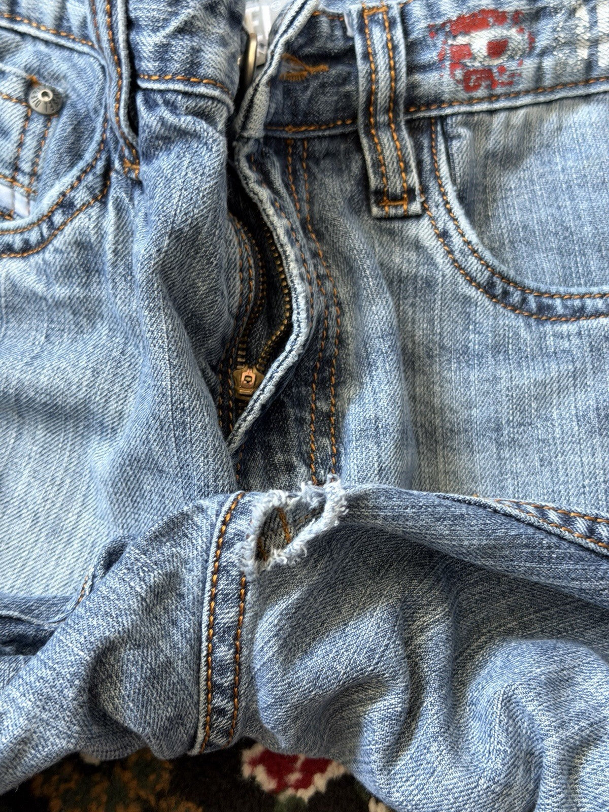 Diesel Washed Jeans Bootcut Jeans Size 34 Flared