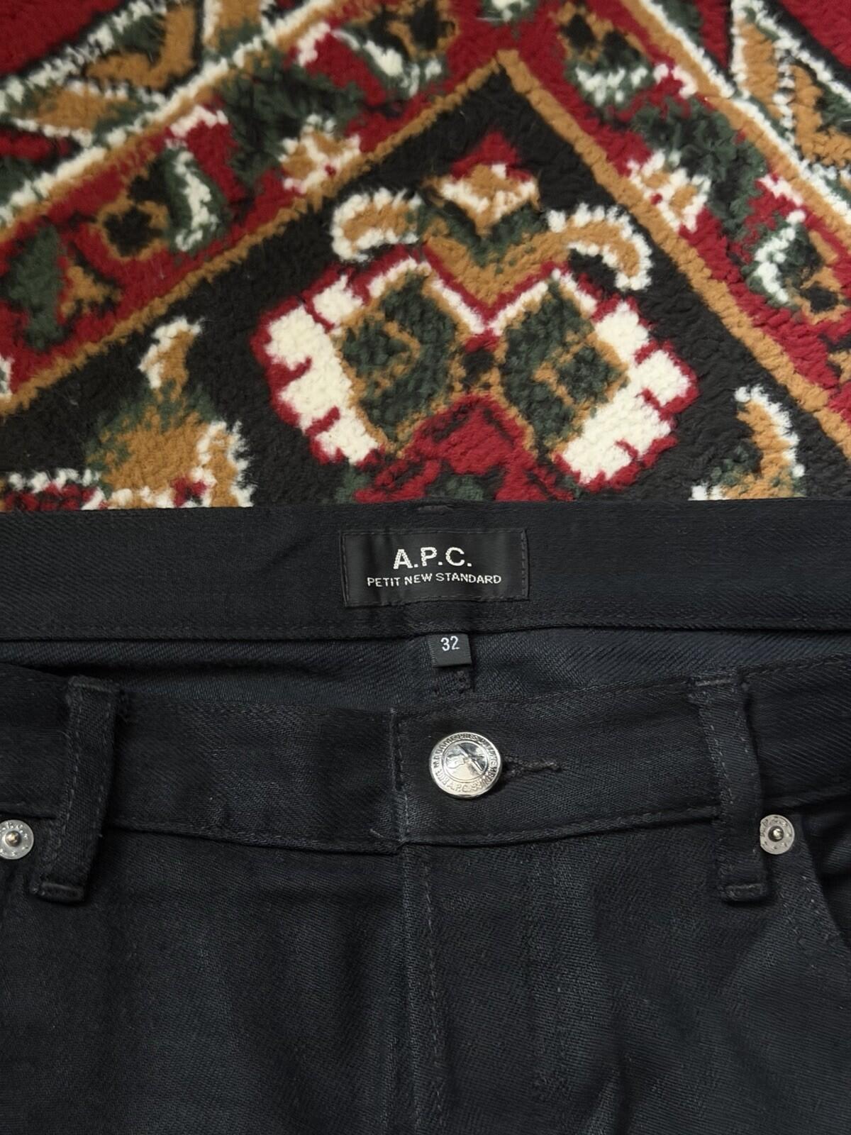 APC Petit New Standart Black Jeans Size 32